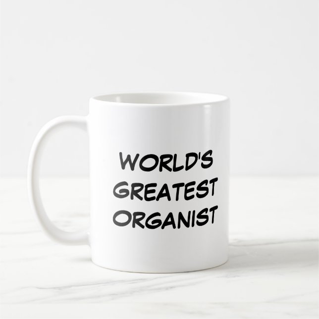 "Världsmästare Organist" Mugg (Vänster)