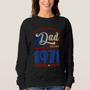 Världsmästare Pappa föddes 1971, 51:a födelsedag T Shirt