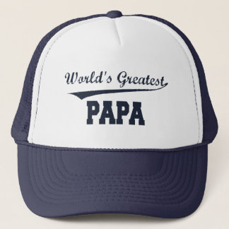 Världsmästare Pappa hat Truckerkeps