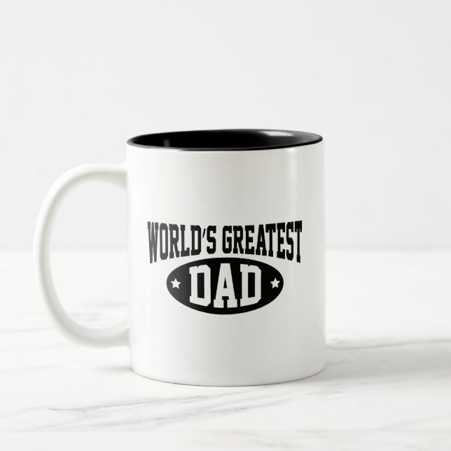 Världsmästare Pappa-kaffe Mugg (Vänster)