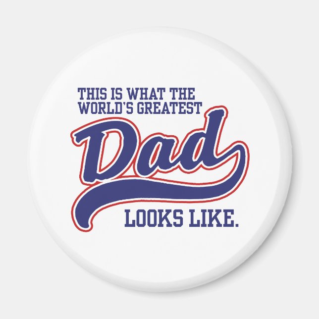 Världsmästare Pappa Magnet (Framsidan)