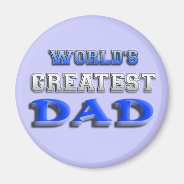 Världsmästare Pappa Magnet (Framsidan)