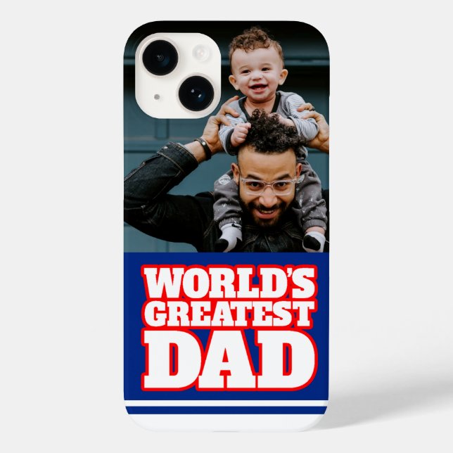 Världsmästare Pappa personanpassa foto (Baksida)