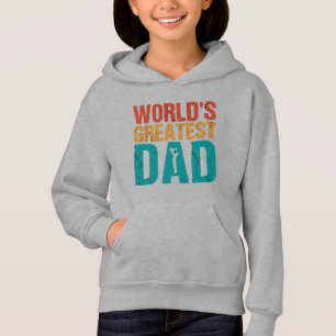 Världsmästare Pappa Retro Grunge Design T Shirt