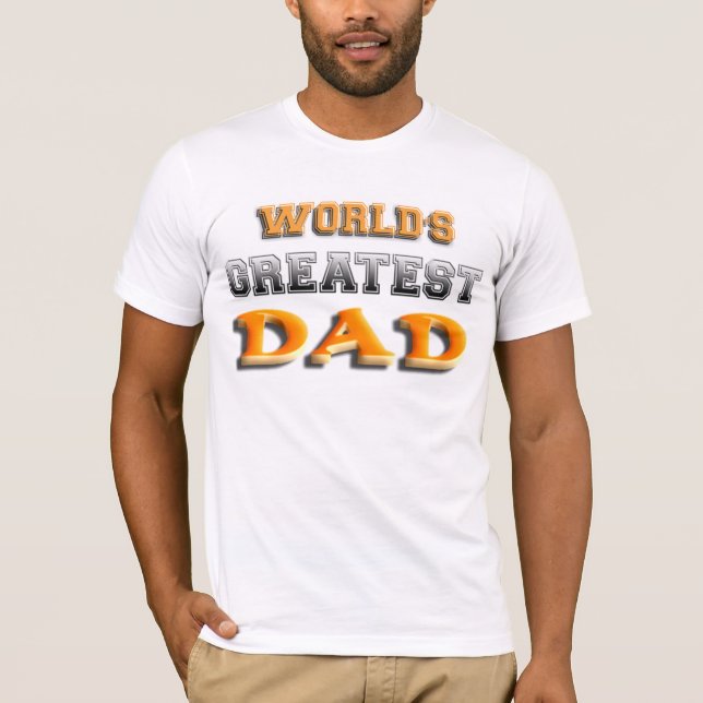 Världsmästare Pappa T-shirt (Framsida)