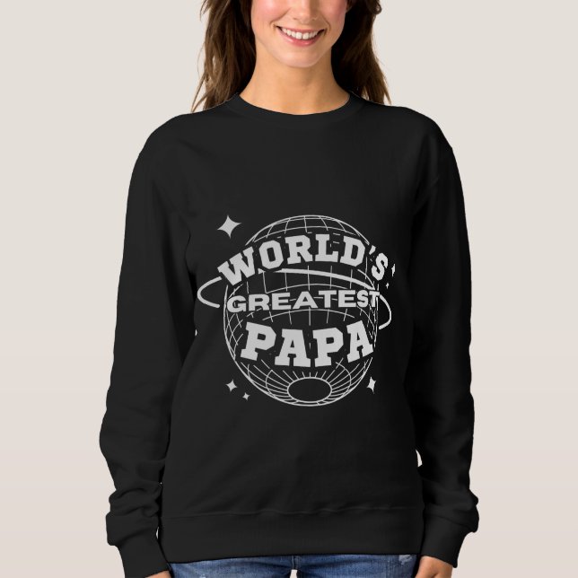 Världsmästare Pappa T Shirt (Framsida)