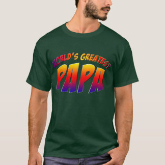Världsmästare Pappa T-Shirt
