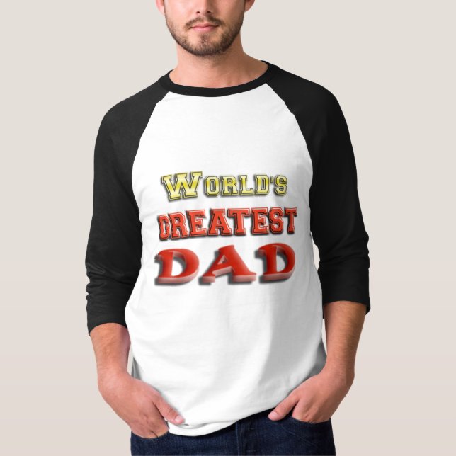 Världsmästare Pappa T-shirt (Framsida)