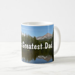 Världsmästare Pappa Yosemite Sjö Reflektion Kaffemugg