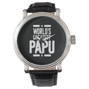Världsmästare Papu Far Gift Armbandsur