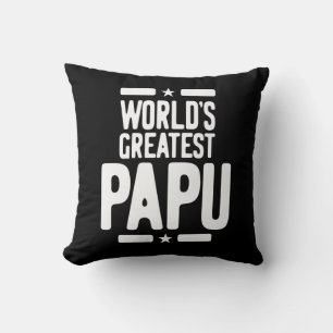 Världsmästare Papu Far Gift Kudde