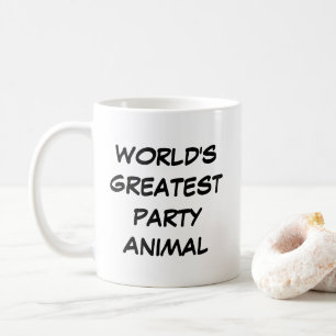 "Världsmästare Party Animal" Mugg