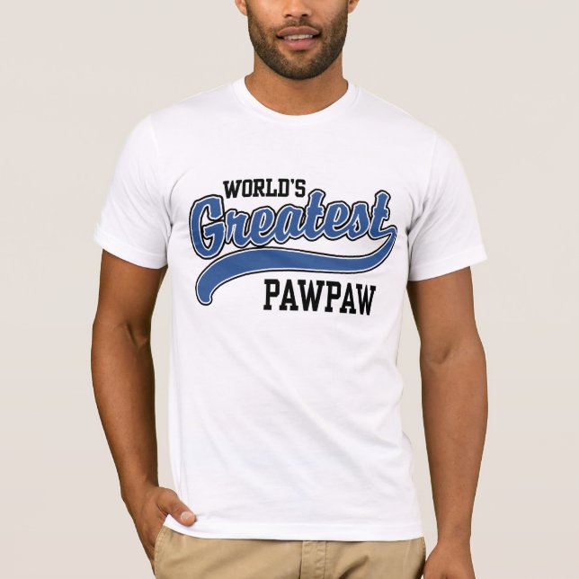 Världsmästare PawPaw Tee Shirt (Framsida)