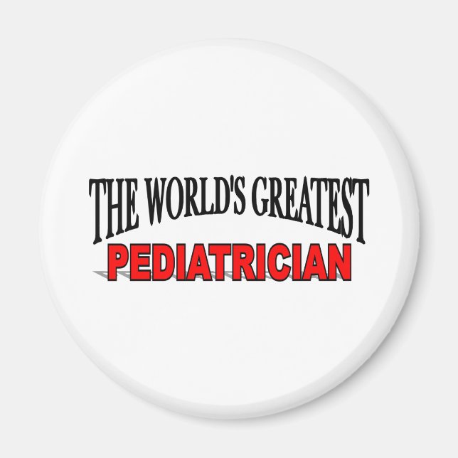 Världsmästare pediatriker magnet (Framsidan)