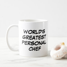 "Världsmästare Personal Chef" Mugg