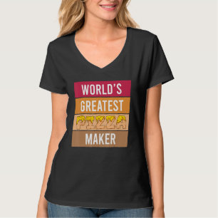 Världsmästare Pizza Maker - Funny Chef pizza Ba T Shirt