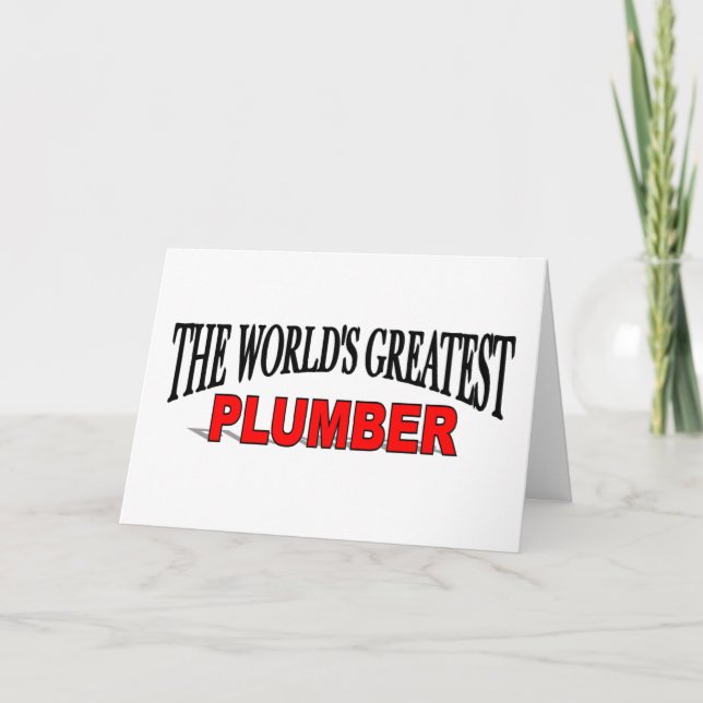 Världsmästare Plumber Kort (Framsida)