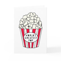 Världsmästare POP - Fars dag-kort