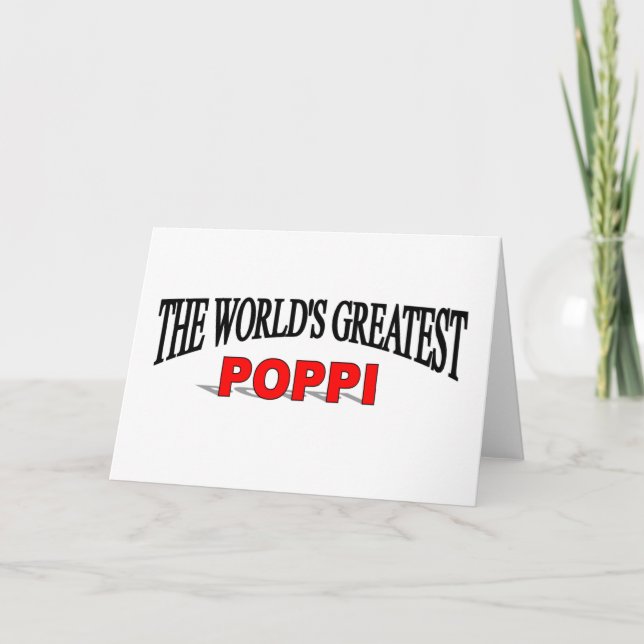 Världsmästare Poppi Kort (Framsida)