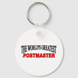 Världsmästare Postmaster Nyckelring