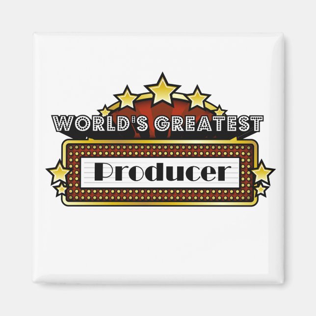 Världsmästare Producent Magnet (Framsidan)