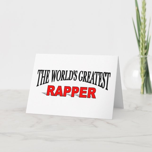 Världsmästare Rapper Kort (Framsida)