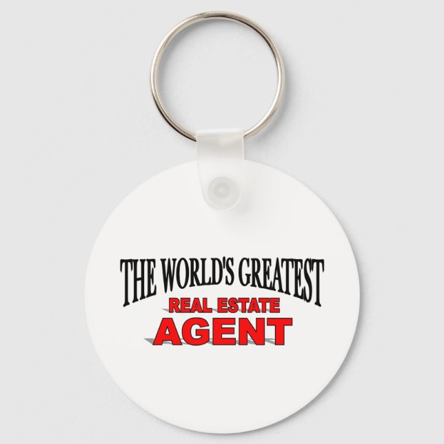 Världsmästare Real Gods Agent Nyckelring (Framsida)