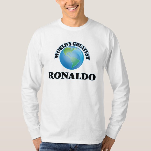Världsmästare Ronaldo T Shirt (Framsida)