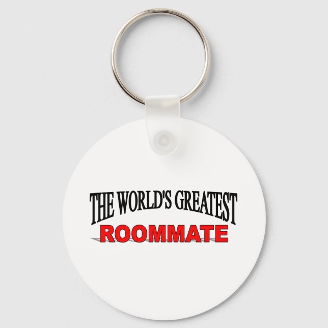 Världsmästare Roommate Nyckelring (Framsida)