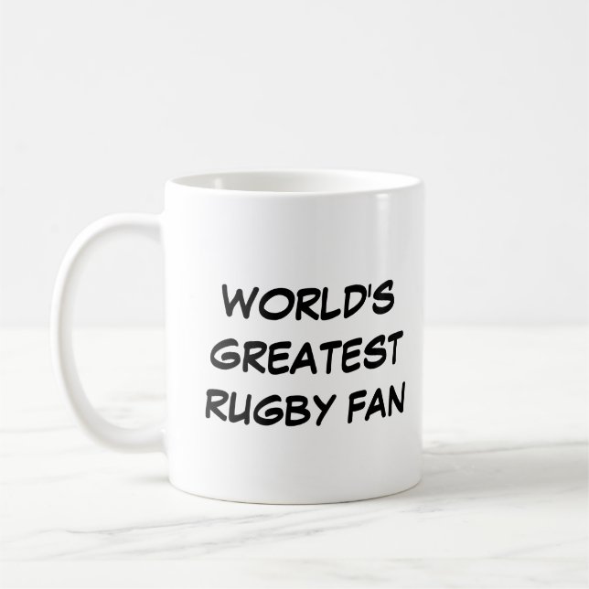 "Världsmästare Rugby Fläkt" Mugg (Vänster)
