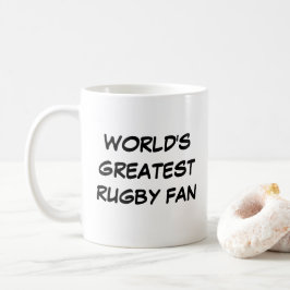 "Världsmästare Rugby Fläkt" Mugg