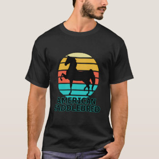 Världsmästare Saddlebred-träning 5 gångarter hästa T Shirt
