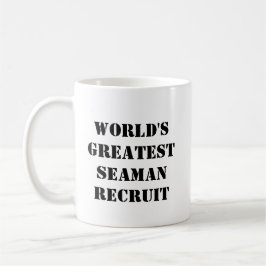 "Världsmästare Seaman Recruit" Mugg