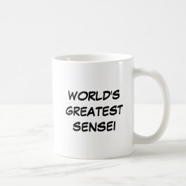 "Världsmästare Sensei Kaffemugg