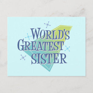 Världsmästare Sister Vykort