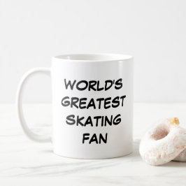 "Världsmästare Skating Fläkt" Mugg