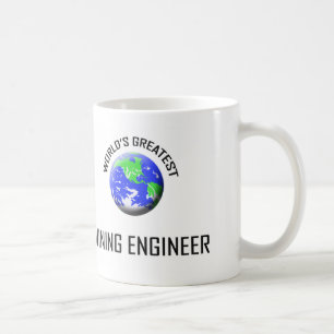 Världsmästare som bryter ingenjören kaffemugg