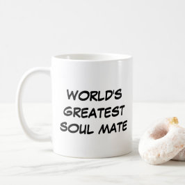 "Världsmästare Soul Mate" Mugg