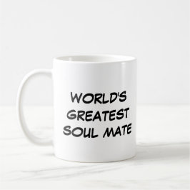 "Världsmästare Soul Mate" Mugg