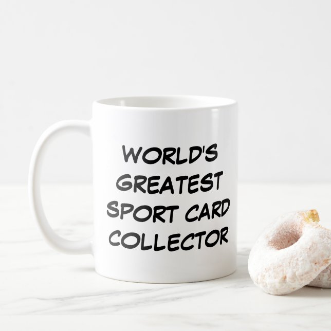 "Världsmästare Sport Card Collector" Mugg (Med munk)