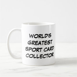 "Världsmästare Sport Card Collector" Mugg