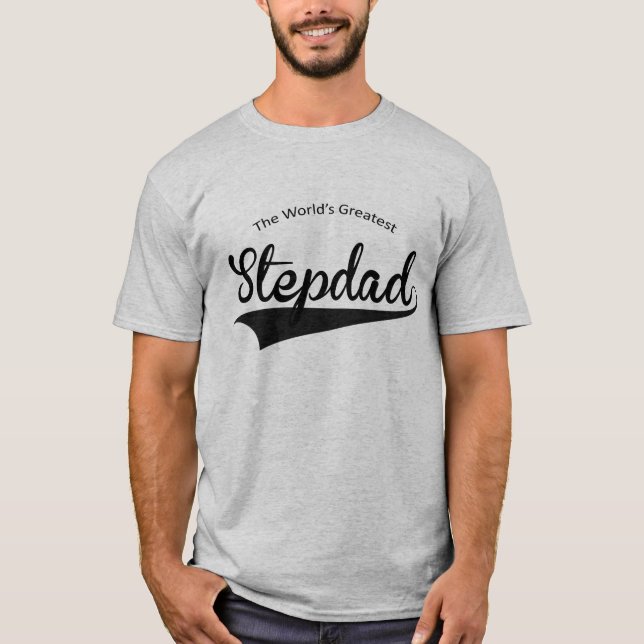 Världsmästare StepPappa T-Shirt (Framsida)
