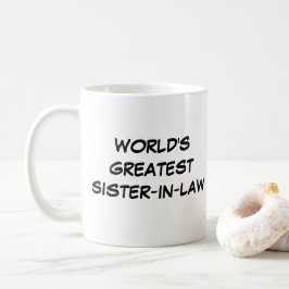 "Världsmästare syster-in-Law" Mugg