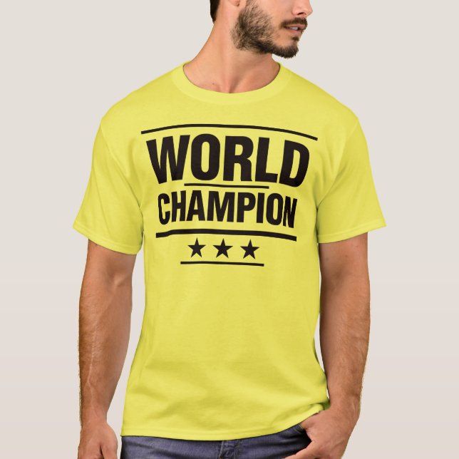 Världsmästare T-shirt (Framsida)