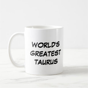 "Världsmästare Taurus" Mugg