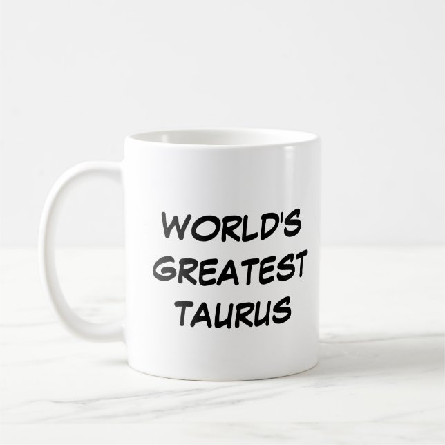 "Världsmästare Taurus" Mugg (Vänster)