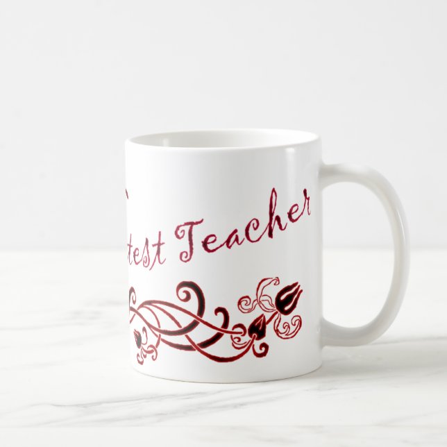 Världsmästare Teacher Kaffemugg (Höger)