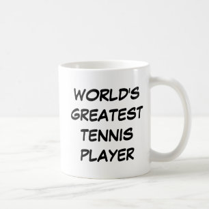 "Världsmästare Tennis Player" Mugg