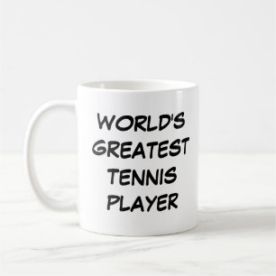 "Världsmästare Tennis Player" Mugg