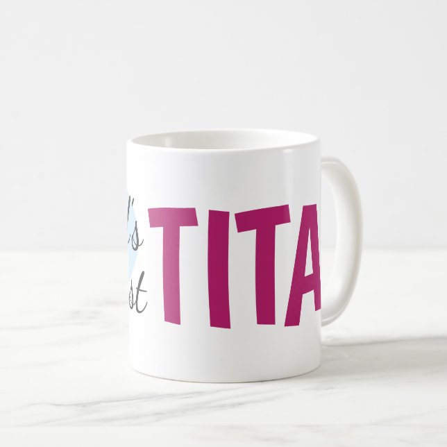 Världsmästare Tita (11 oz) Kaffe Mugg (Framsida höger)